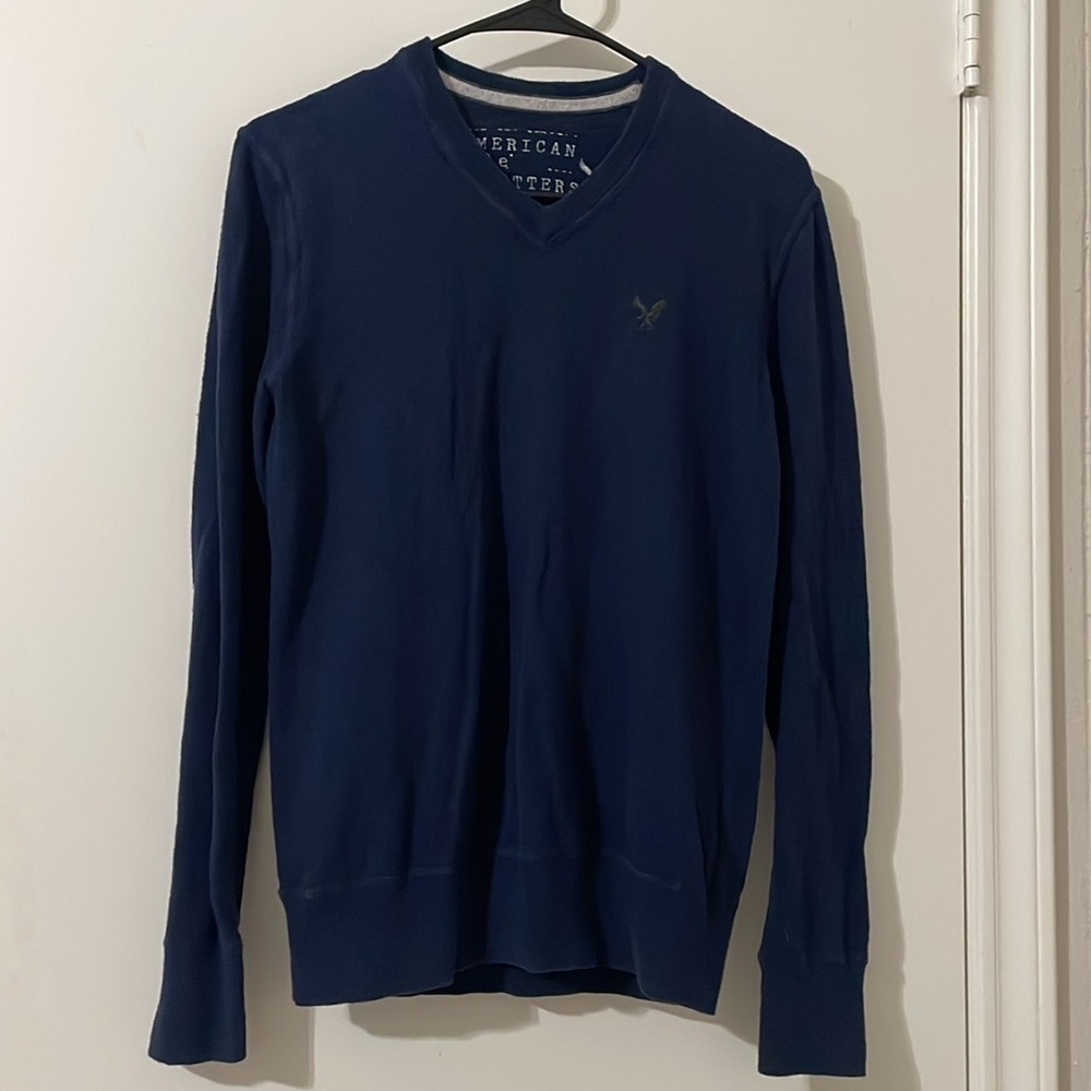 American Eagle Outfitters Men's Navy Sweater Size XS - Picture 1 of 6
